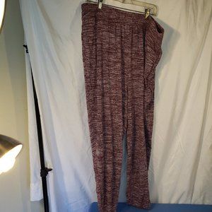 Ladies OLD NAVY Loungewear Sweatpants in Rusty Red Heather - 2X